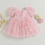 ONEAKIDS Baby & Toddler Outfits Floral Flower Girl Elegant Dress