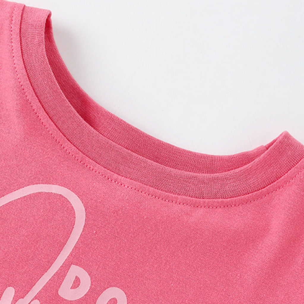 ONEAKIDS Baby & Toddler Outfits Girls' Playful Top & Bottom Pink Set