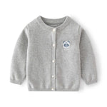 ONEAKIDS Baby & Toddler Outfits GRAY / 6-12M Panda Parker Unisex Cardigan for Kids