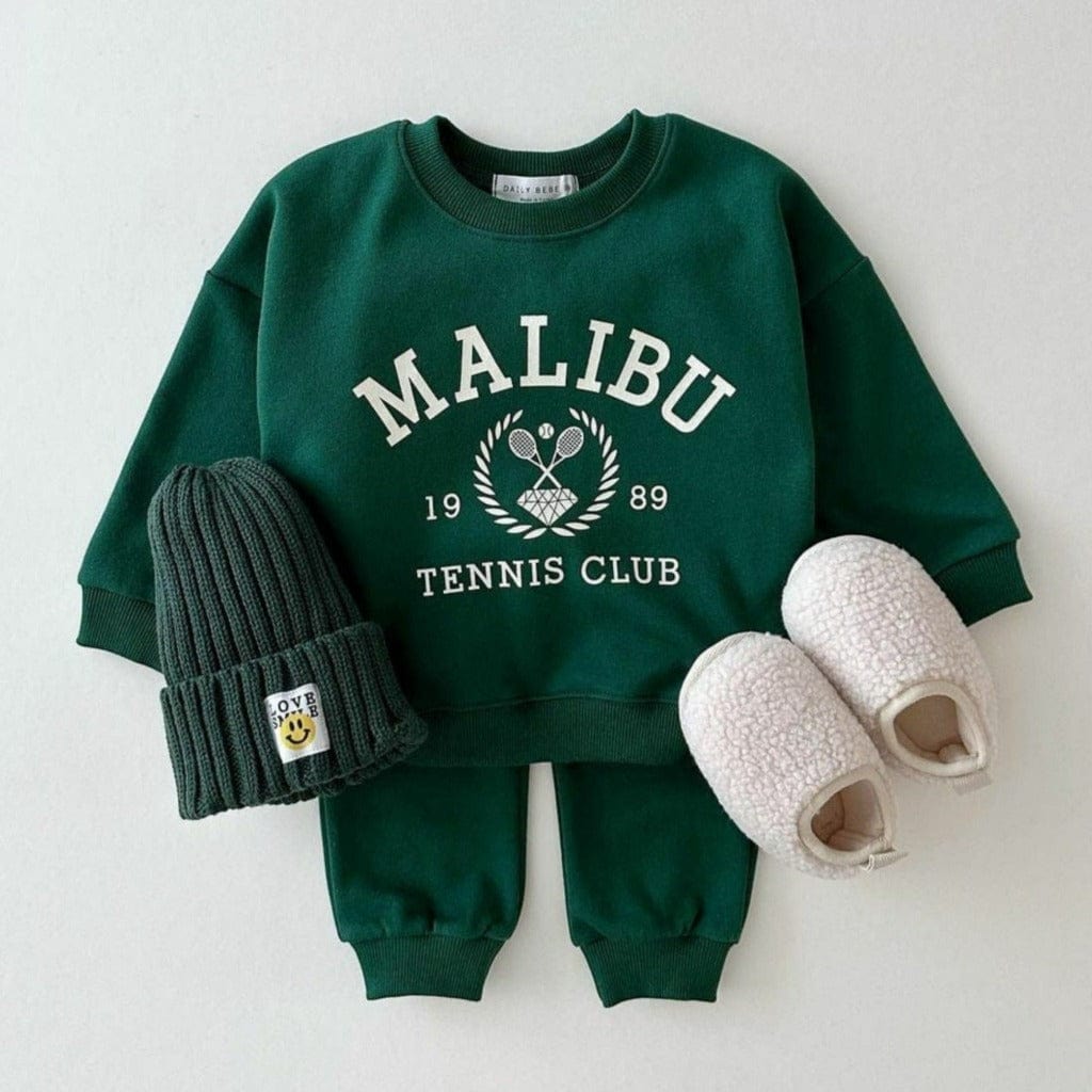 ONEAKIDS Baby & Toddler Outfits GREEN / 12-18M Unisex Malibu Cotton 2-Piece Set