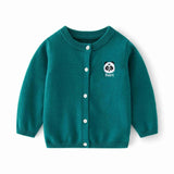 ONEAKIDS Baby & Toddler Outfits GREEN / 6-12M Panda Parker Unisex Cardigan for Kids