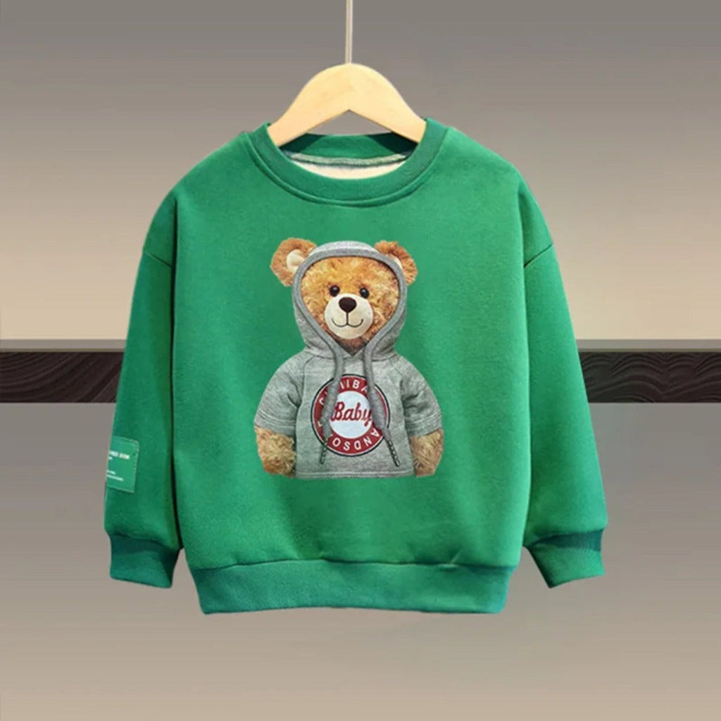 ONEAKIDS Baby & Toddler Outfits GREEN / 8 Boys' Bear Premium Top & Bottom Set