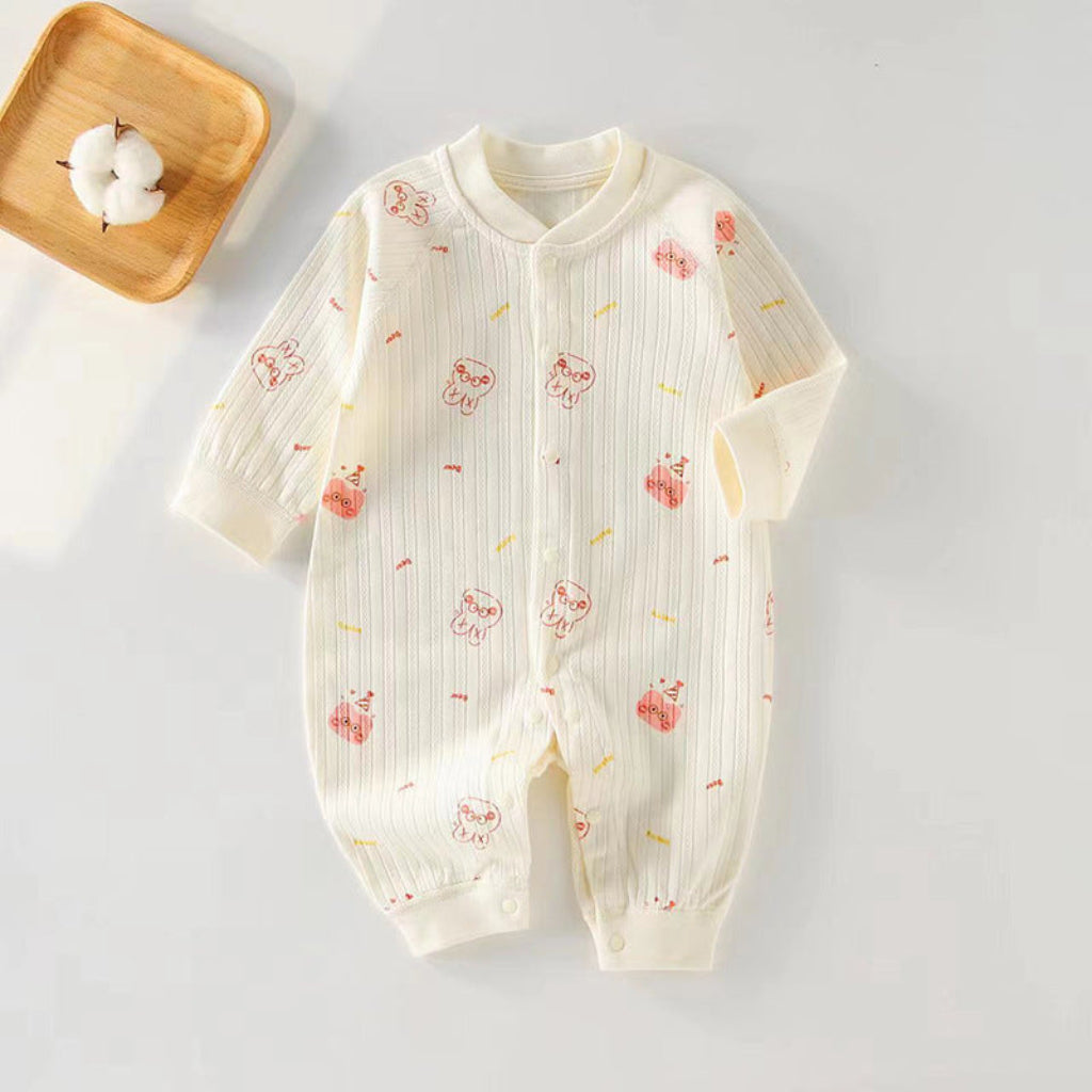 ONEAKIDS Baby & Toddler Outfits HAPPY / 0-3M Super Soft Baby Unisex Romper