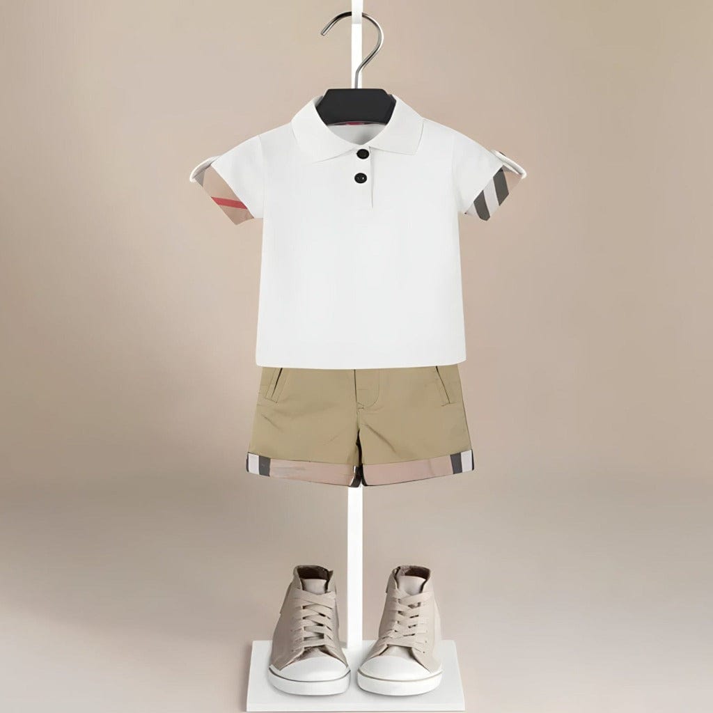 ONEAKIDS Baby & Toddler Outfits KHAKI / 2T Top & Bottom Boys' Classic Set
