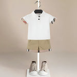 ONEAKIDS Baby & Toddler Outfits KHAKI / 2T Top & Bottom Boys' Classic Set