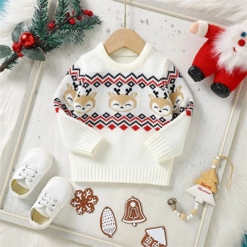 ONEAKIDS Baby & Toddler Outfits Kids' Christmas Reindeer Sweater