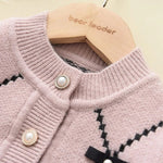 ONEAKIDS Baby & Toddler Outfits Knit Cotton Girls' Set with Pearls