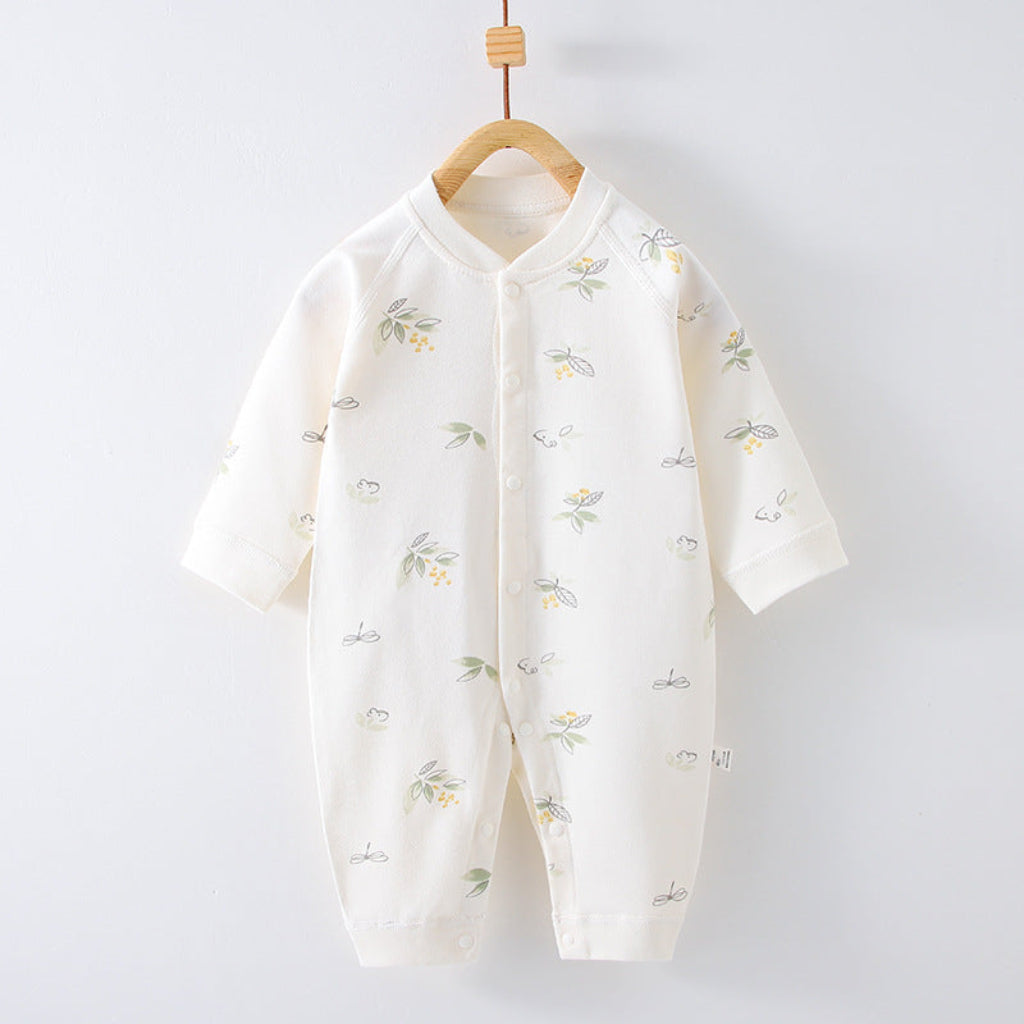 ONEAKIDS Baby & Toddler Outfits LEAVES / 0-3M Super Soft Baby Unisex Romper