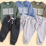 ONEAKIDS Baby & Toddler Outfits Little Dude Baby and Toddler 2-Piece Set