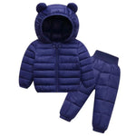 ONEAKIDS Baby & Toddler Outfits NAVY / 12-18M Kids' Unisex Puffer Jacket & Pants Set
