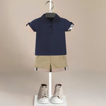 ONEAKIDS Baby & Toddler Outfits NAVY / 2T Top & Bottom Boys' Classic Set