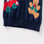 ONEAKIDS Baby & Toddler Outfits Navy Blue Little Boys' Playful Cardigan