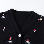 ONEAKIDS Baby & Toddler Outfits Navy-Blue Sailor Cardigan for little boys