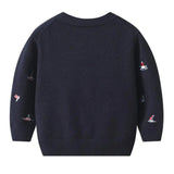 ONEAKIDS Baby & Toddler Outfits Navy-Blue Sailor Cardigan for little boys