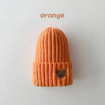 ONEAKIDS Baby & Toddler Outfits ORANGE / ONE SIZE- 1-5YEARS Winter Wool Embroidered Unisex Beanie / Hat