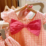 ONEAKIDS Baby & Toddler Outfits Peachy Pink Matching Skirt and Top Girls' Set