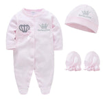 ONEAKIDS Baby & Toddler Outfits PINK / 0-3M 3-Piece Honey Zone Unisex Baby Romper