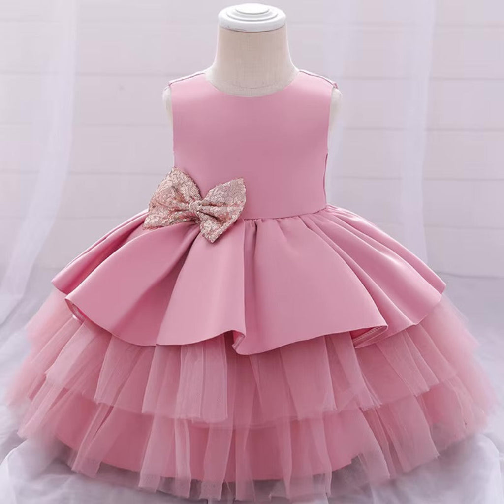 ONEAKIDS Baby & Toddler Outfits PINK / 6-12M Luna Little Girls' Princess Dress