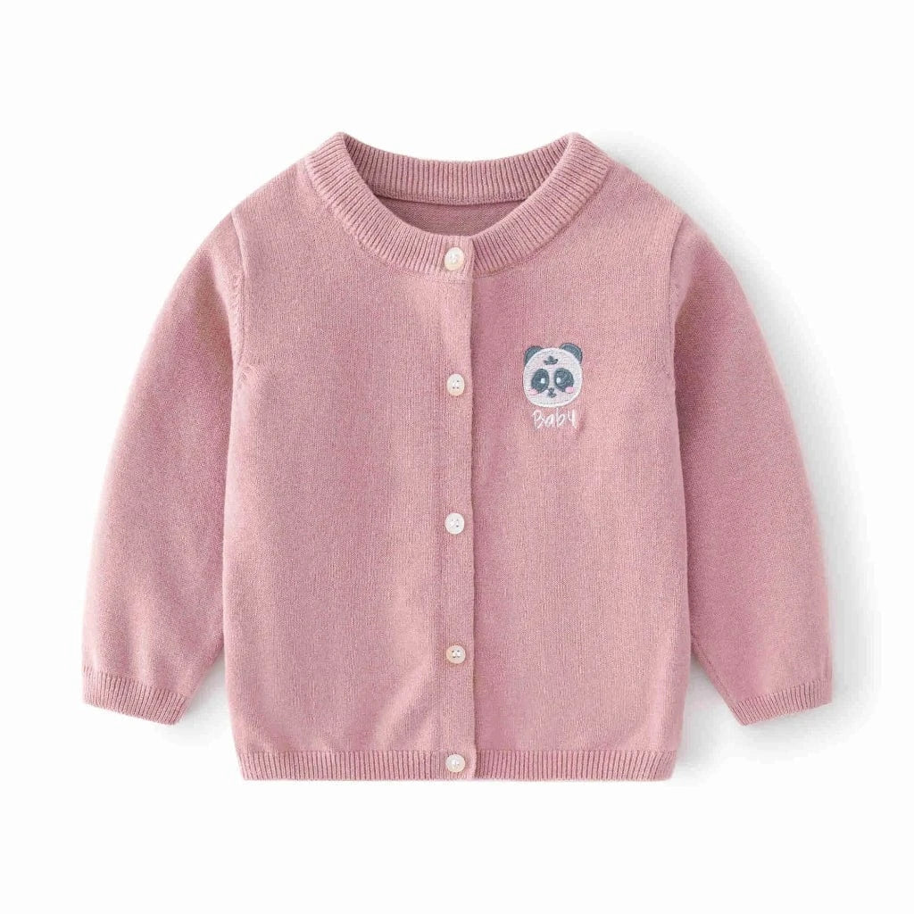 ONEAKIDS Baby & Toddler Outfits PINK / 6-12M Panda Parker Unisex Cardigan for Kids