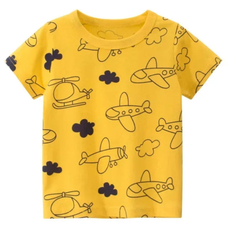 ONEAKIDS Baby & Toddler Outfits PLANES / 2T Born To Be Kind Little Boys' T-shirt
