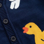ONEAKIDS Baby & Toddler Outfits Playful Farm Animal Knit Boys' Cardigan