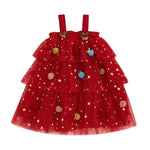 ONEAKIDS Baby & Toddler Outfits RED / 12-18M Little Girls' Christmas Tree Dress