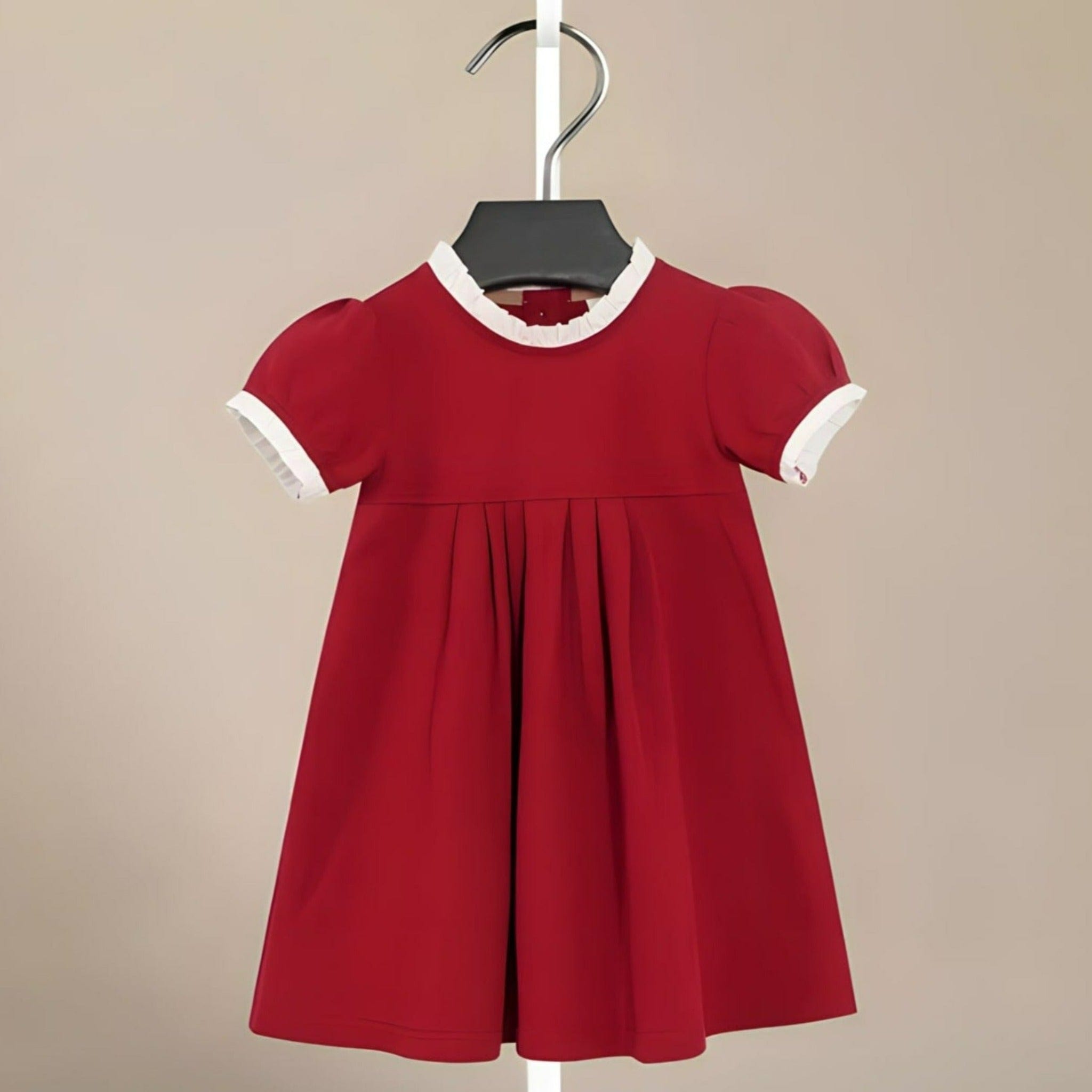 ONEAKIDS Baby & Toddler Outfits RED / 12-18M Paris Cotton Girls' Dress