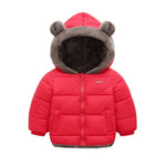 ONEAKIDS Baby & Toddler Outfits RED / 2T Bear Ear Winter Jacket with Ski Pants