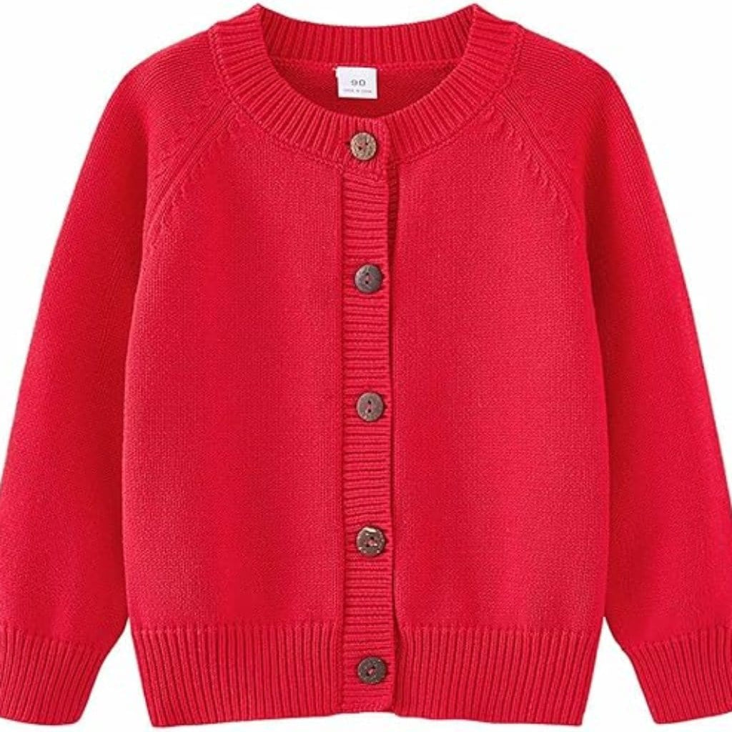 ONEAKIDS Baby & Toddler Outfits RED / 2T Unisex Cardigan for Children