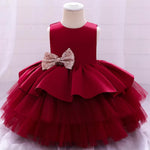 ONEAKIDS Baby & Toddler Outfits RED / 6-12M Luna Little Girls' Princess Dress