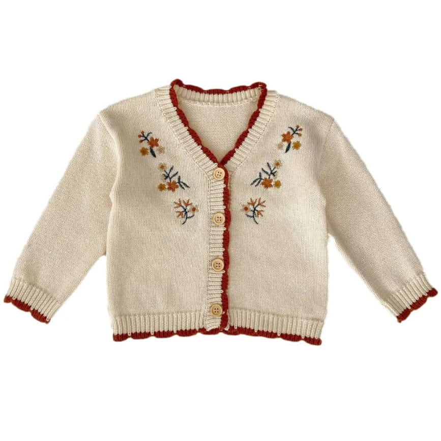 ONEAKIDS Baby & Toddler Outfits Retro Harmony Girls' Cardigan