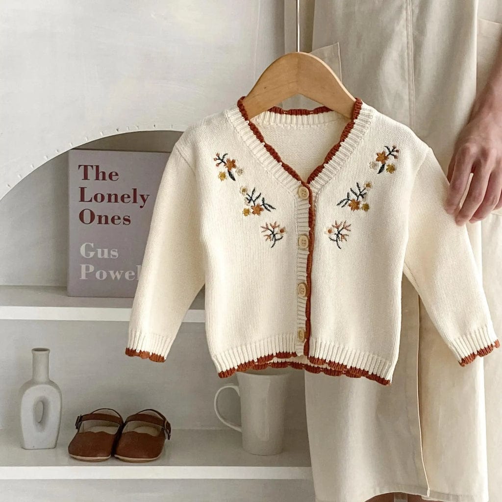 ONEAKIDS Baby & Toddler Outfits Retro Harmony Girls' Cardigan