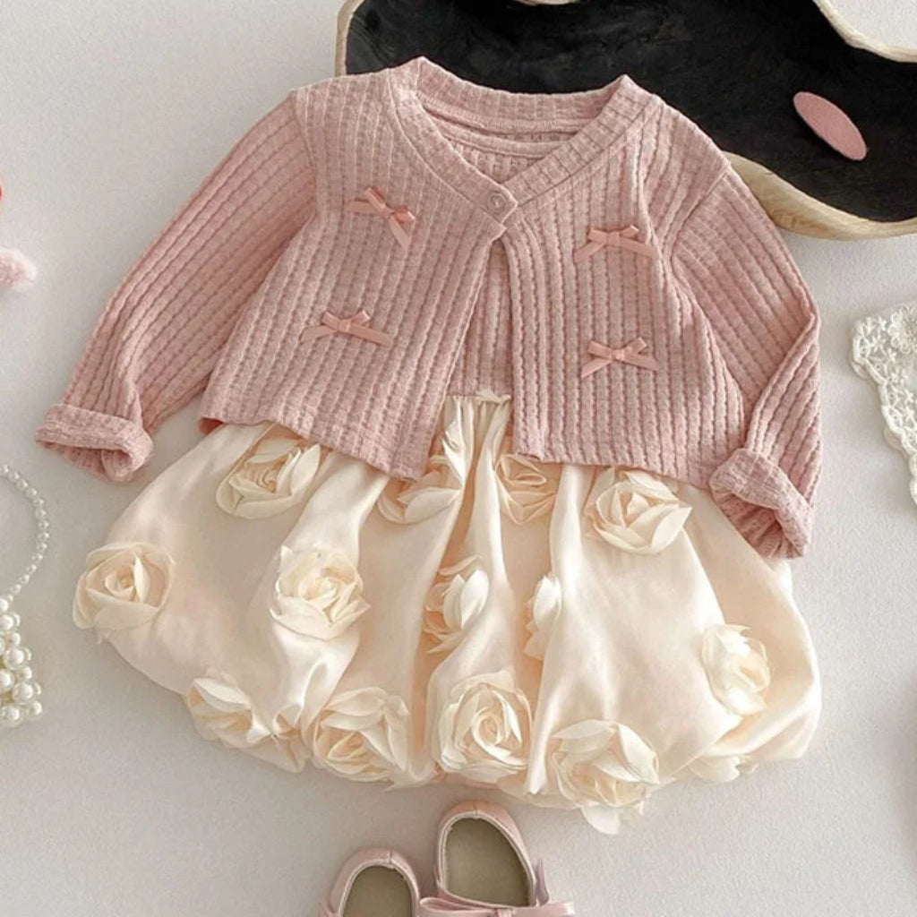 ONEAKIDS Baby & Toddler Outfits Rosy 2-Piece Baby Pink Set