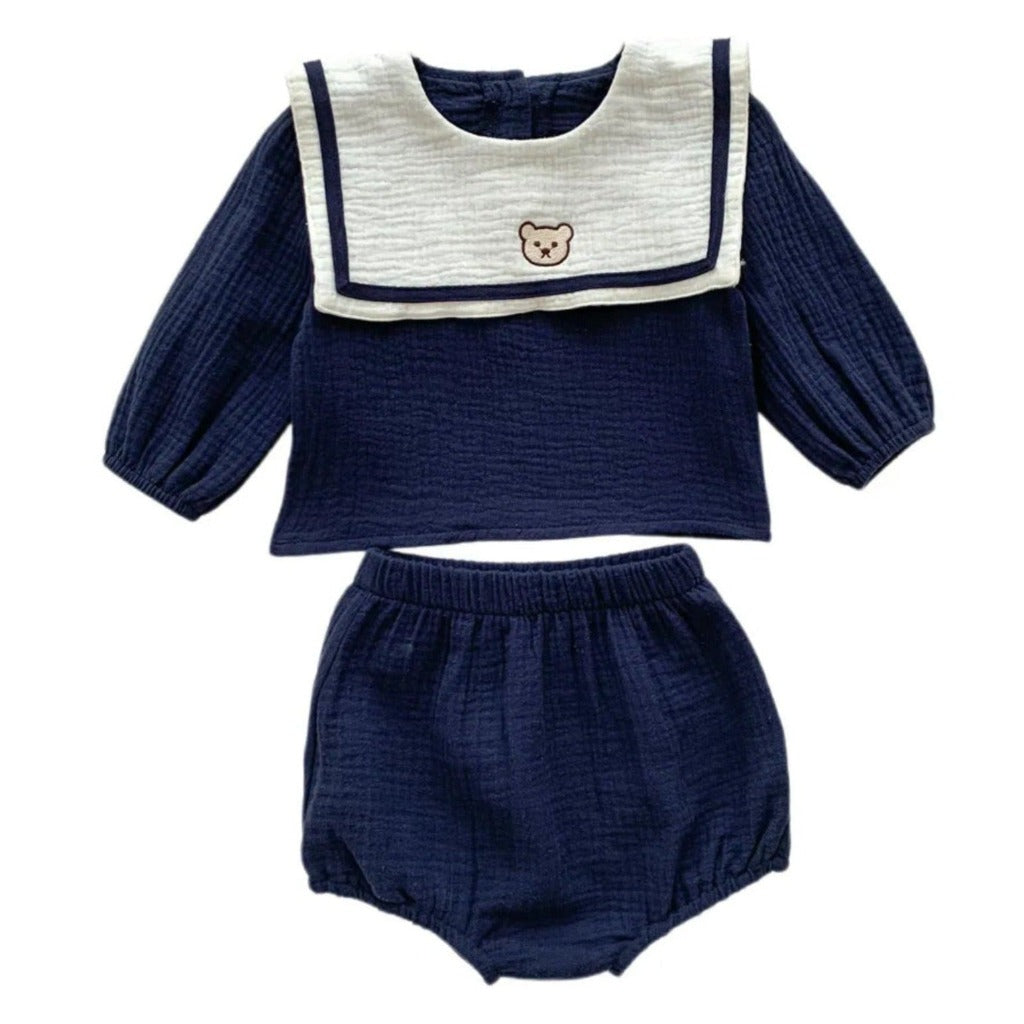 ONEAKIDS Baby & Toddler Outfits Soft Muslin Baby & Toddler 2-piece Set