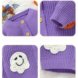 ONEAKIDS Baby & Toddler Outfits Spooky Unisex Halloween Cardigan