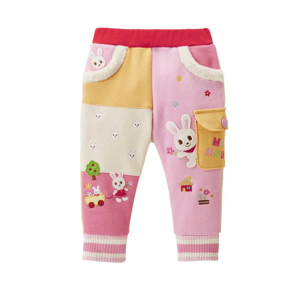ONEAKIDS Baby & Toddler Outfits SWEATPANTS / 12-18M Bunny Miki House Little Girls' Sweatshirt and Sweatpants Set