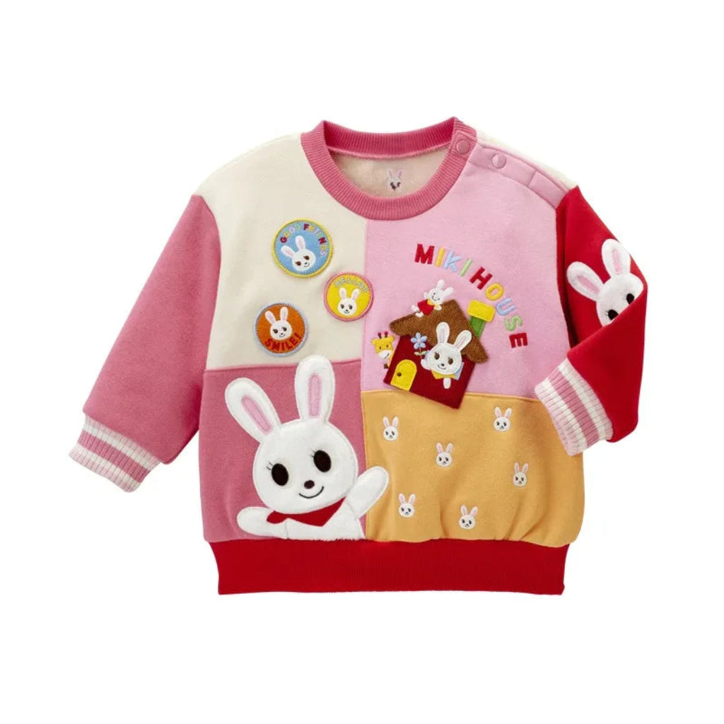 ONEAKIDS Baby & Toddler Outfits SWEATSHIRT / 12-18M Bunny Miki House Little Girls' Sweatshirt and Sweatpants Set