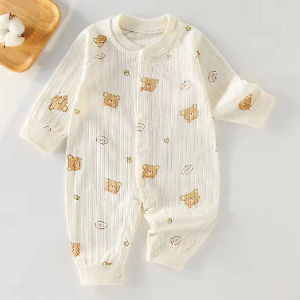 ONEAKIDS Baby & Toddler Outfits TEDDY / 0-3M Super Soft Baby Unisex Romper