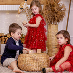 ONEAKIDS Baby & Toddler Outfits Tulle Girls' Festive Dress with Stars