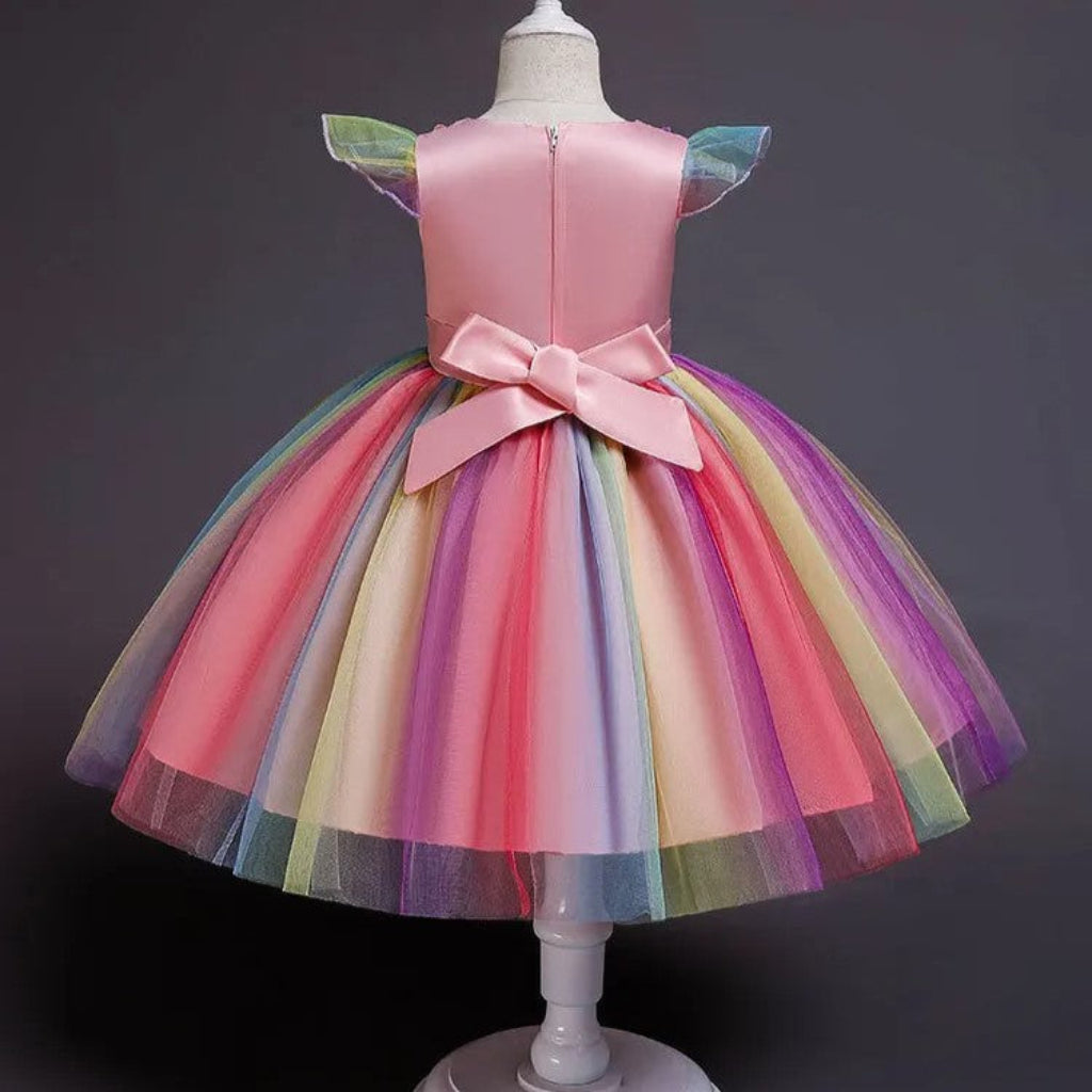 ONEAKIDS Baby & Toddler Outfits Unicorn Flower Girl Party Dress