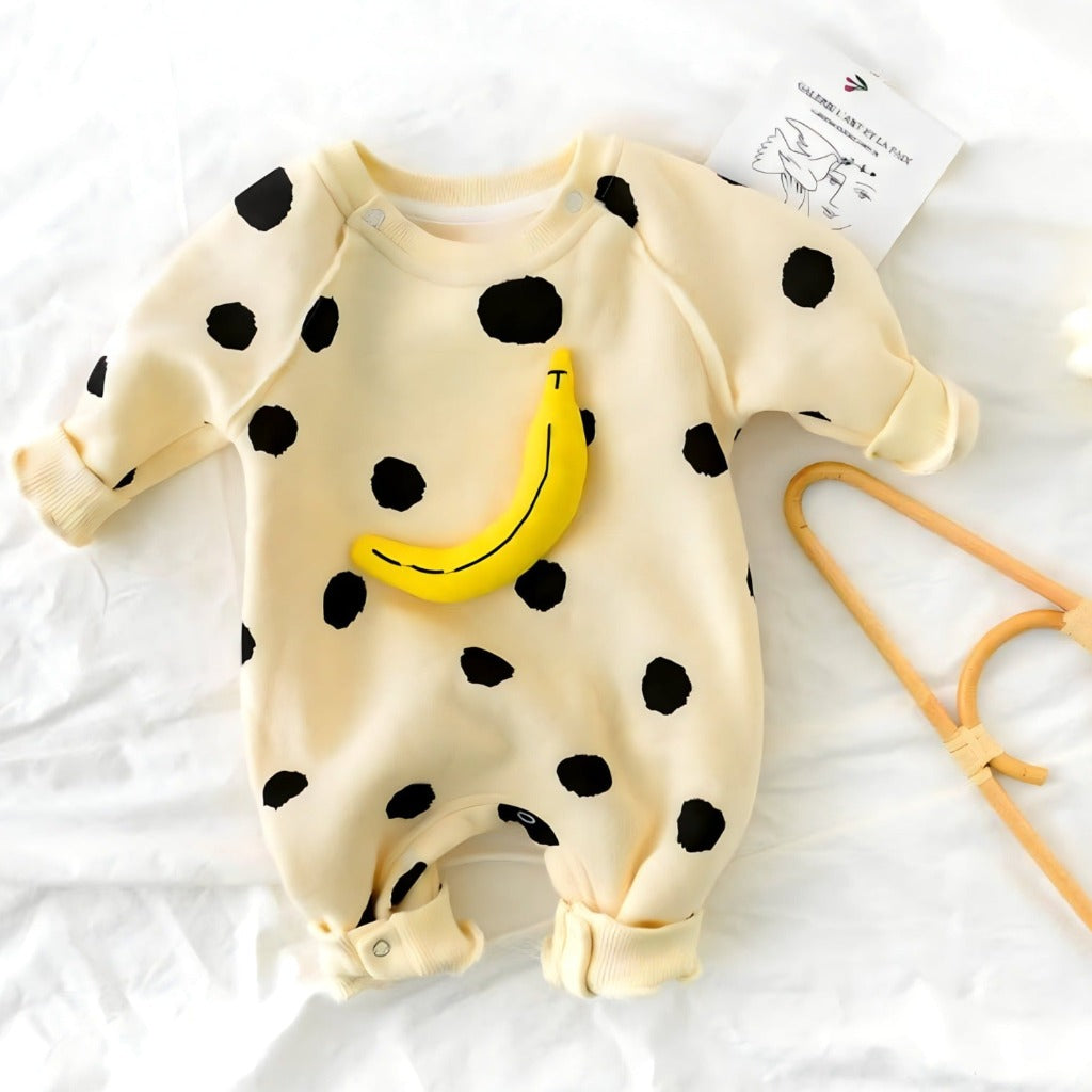 ONEAKIDS Baby & Toddler Outfits Unisex Baby Banana Romper