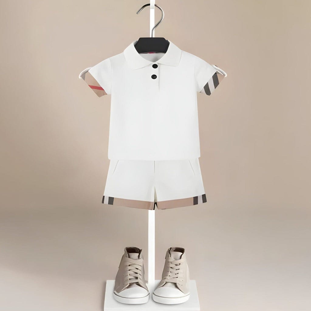 ONEAKIDS Baby & Toddler Outfits WHITE / 2T Top & Bottom Boys' Classic Set