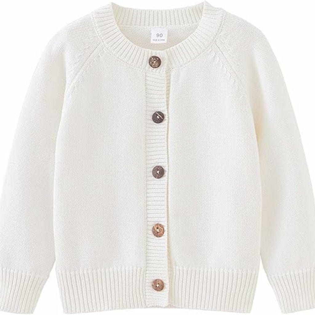 ONEAKIDS Baby & Toddler Outfits WHITE / 2T Unisex Cardigan for Children
