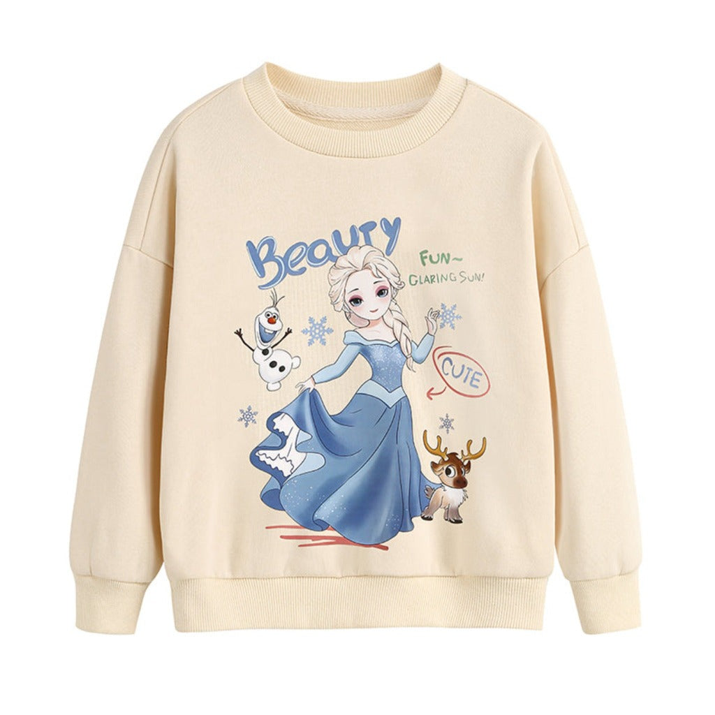 ONEAKIDS Baby & Toddler Tops 2T / BEAUTY Unisex Iconic Beige Sweatshirt