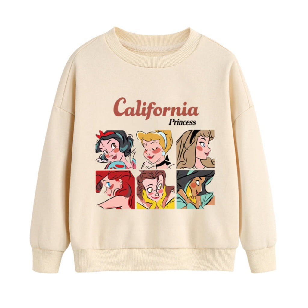 ONEAKIDS Baby & Toddler Tops 2T / CALIFORNIA Unisex Iconic Beige Sweatshirt
