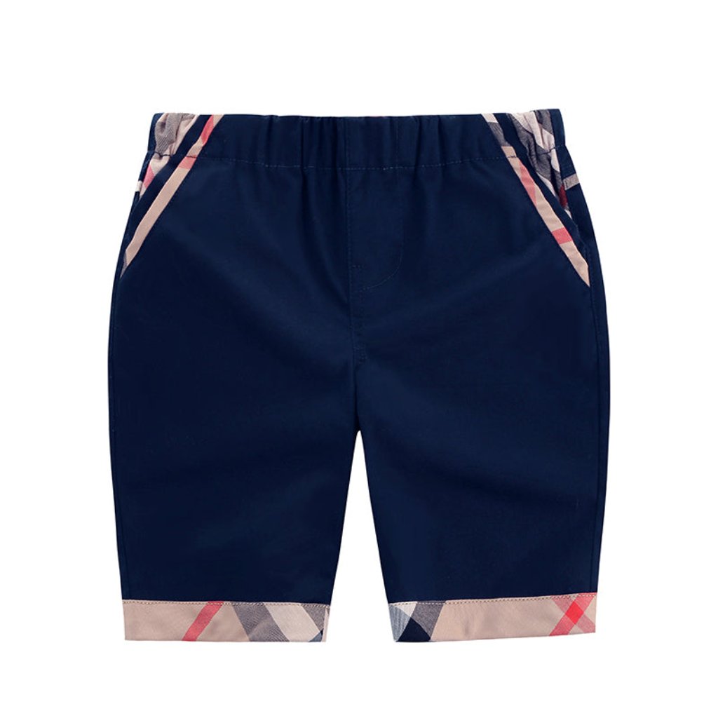 ONEAKIDS Baby & Toddler tops 3T Boys Navy Blue Chino Shorts