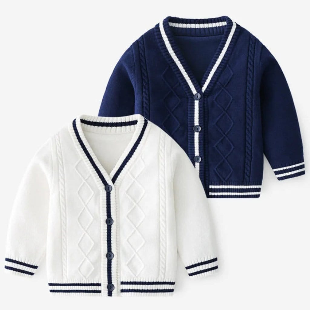 ONEAKIDS Baby & Toddler tops Sailor Boys' Knit Cardigan