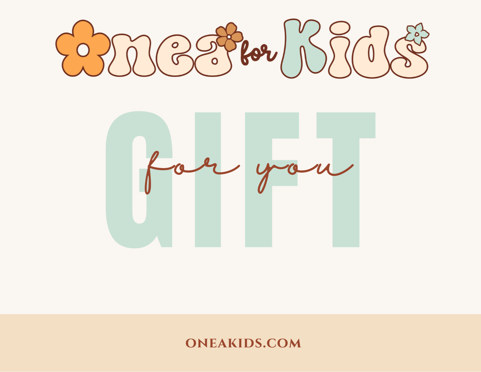 ONEAKIDS ONEA KIDS Gift Card