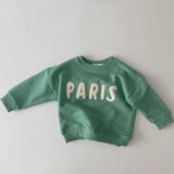 Paris Unisex Organic Cotton Sweatshirt