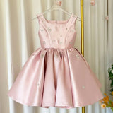 Robe classique à carreaux pour fille
